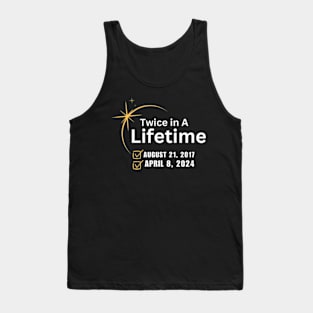 Solar Eclipse Skeleton April 8th 2024 Tank Top